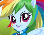 Equestria Girls Rainbow Dash Dress Up