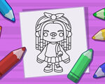 Toca Boca Life World Coloring